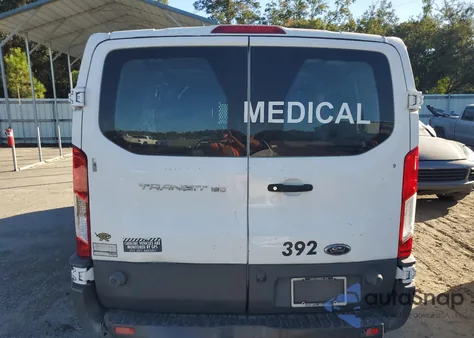 2018 Ford Transit T-150 из США, поврежденный, VIN 1FTYE9ZM8JKA56045